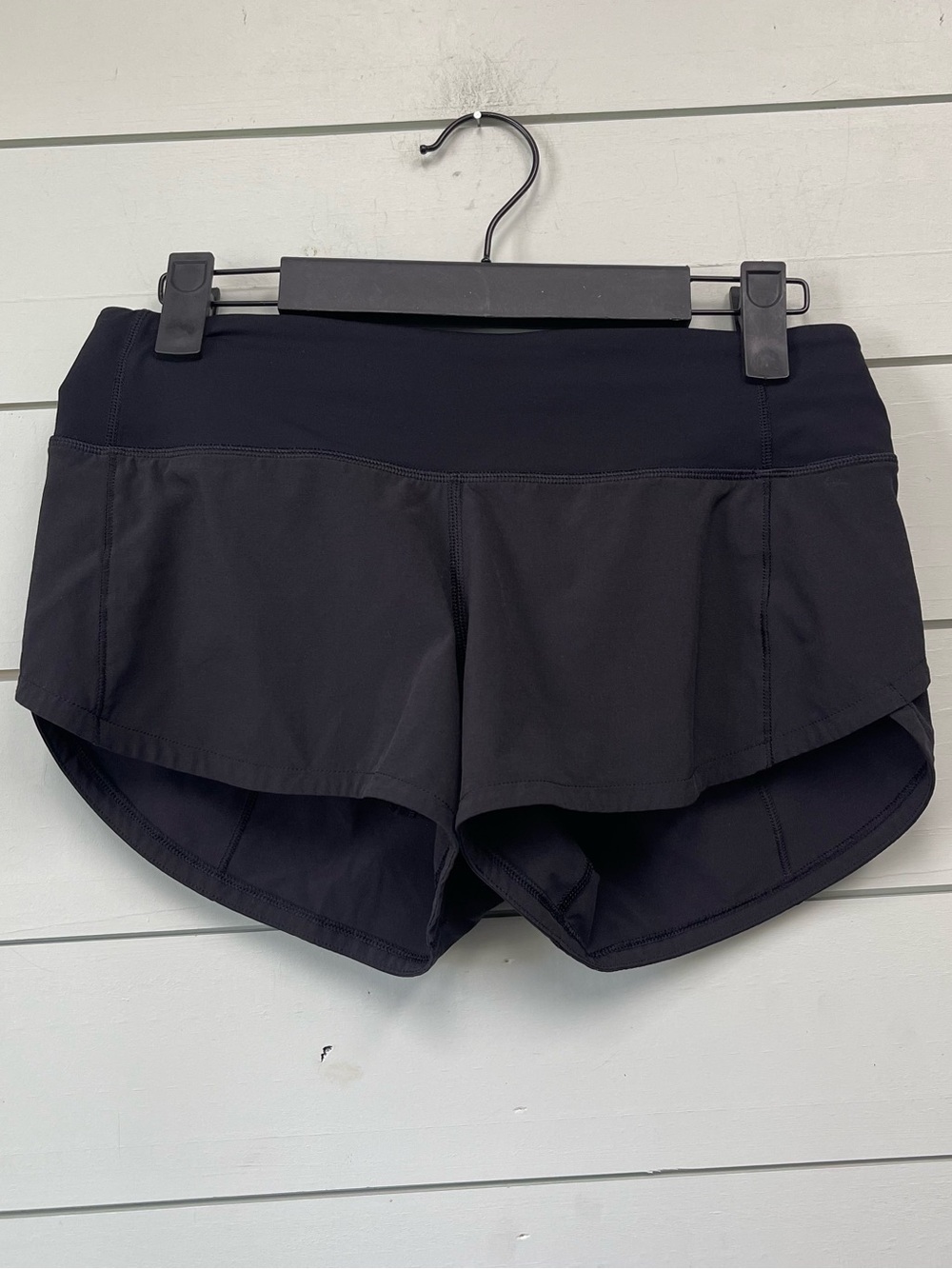 Lululemon speed up shorts 2.5” black womens size 2